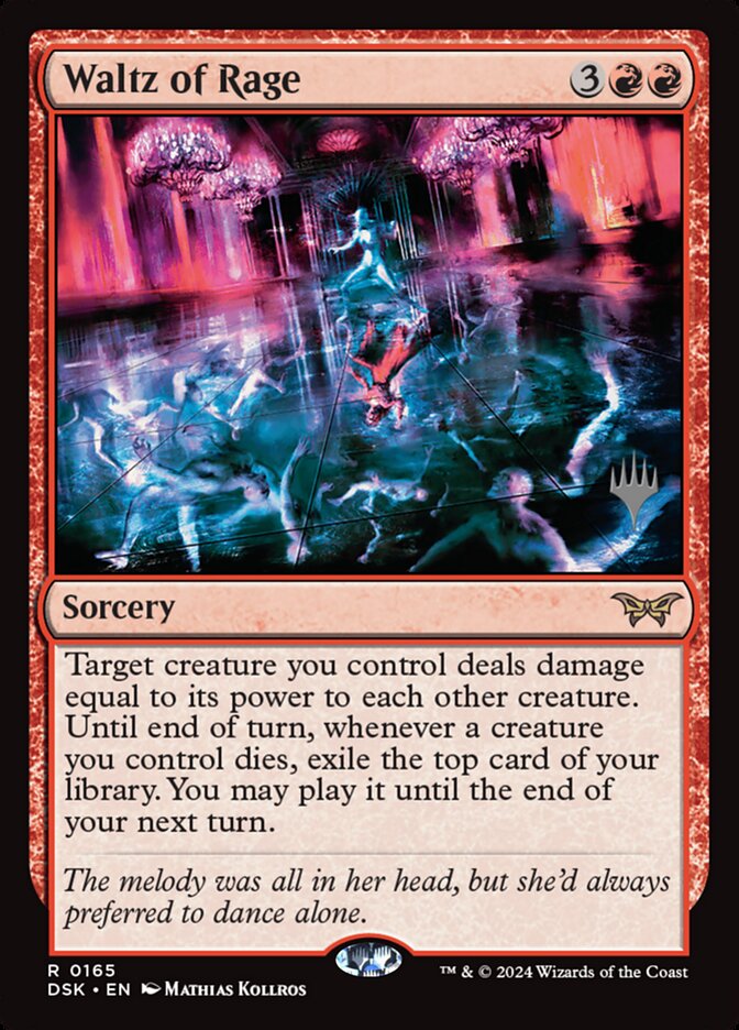 Waltz of Rage - carta Magic The Gathering