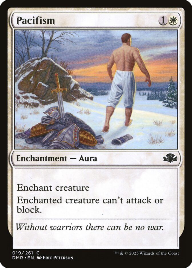 Pacifism - carta Magic The Gathering
