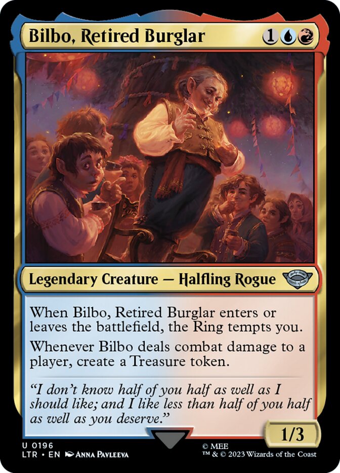 Bilbo, Retired Burglar - carta Magic The Gathering