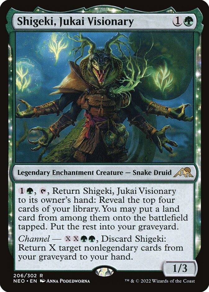 Shigeki, Jukai Visionary - carta Magic The Gathering