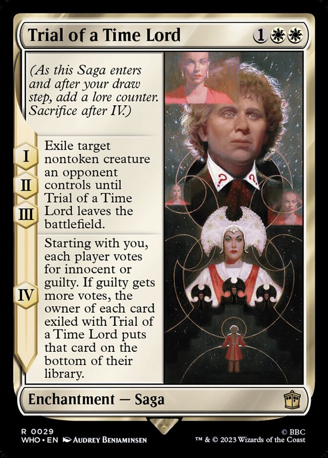 Trial of a Time Lord - carta Magic The Gathering