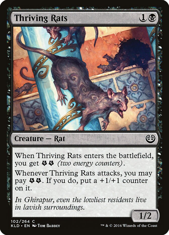 Thriving Rats - carta Magic The Gathering
