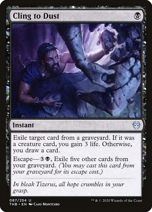 Cling to Dust - THB-087-NF-STD