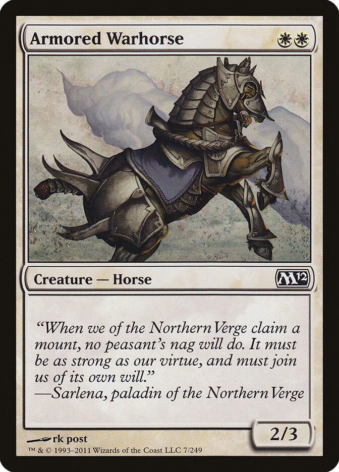Armored Warhorse - carta Magic The Gathering