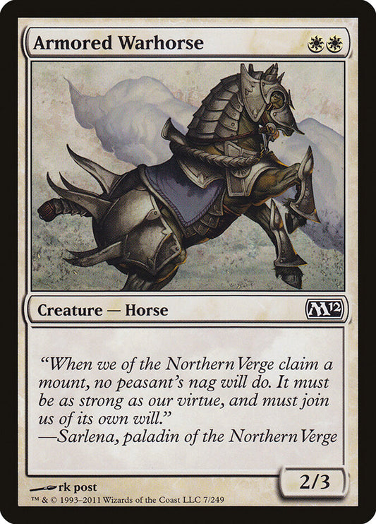 Armored Warhorse - carta Magic The Gathering