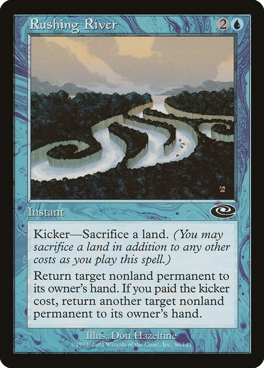 Rushing River - carta Magic The Gathering