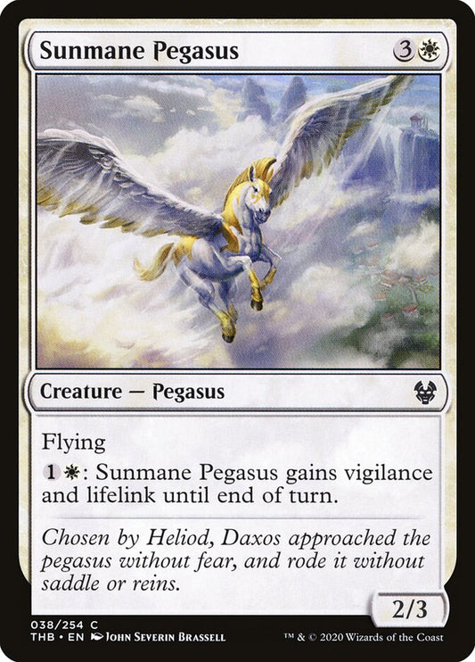 Sunmane Pegasus - carta Magic The Gathering