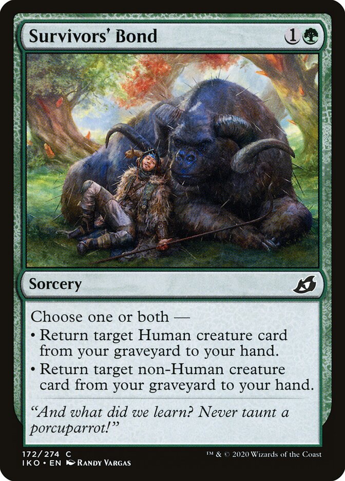 Survivors' Bond - carta Magic The Gathering