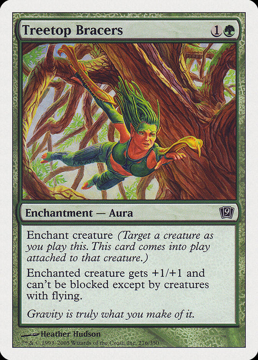 Treetop Bracers - carta Magic The Gathering