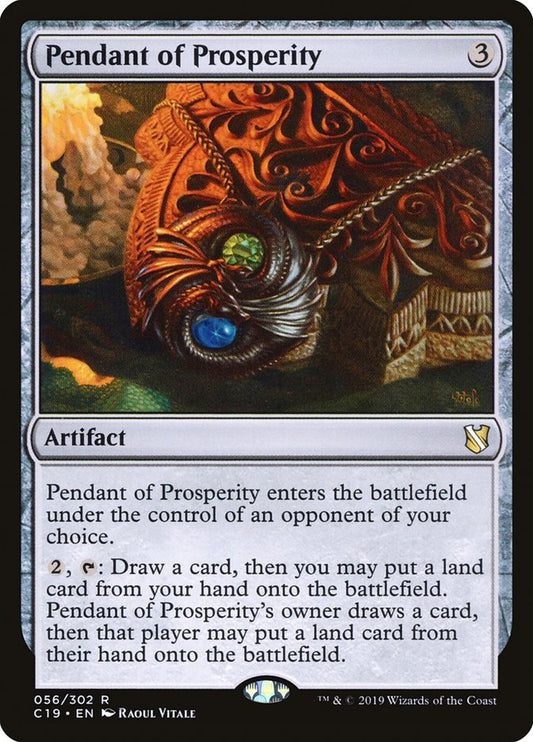 Pendant of Prosperity - C19-056-NF-STD