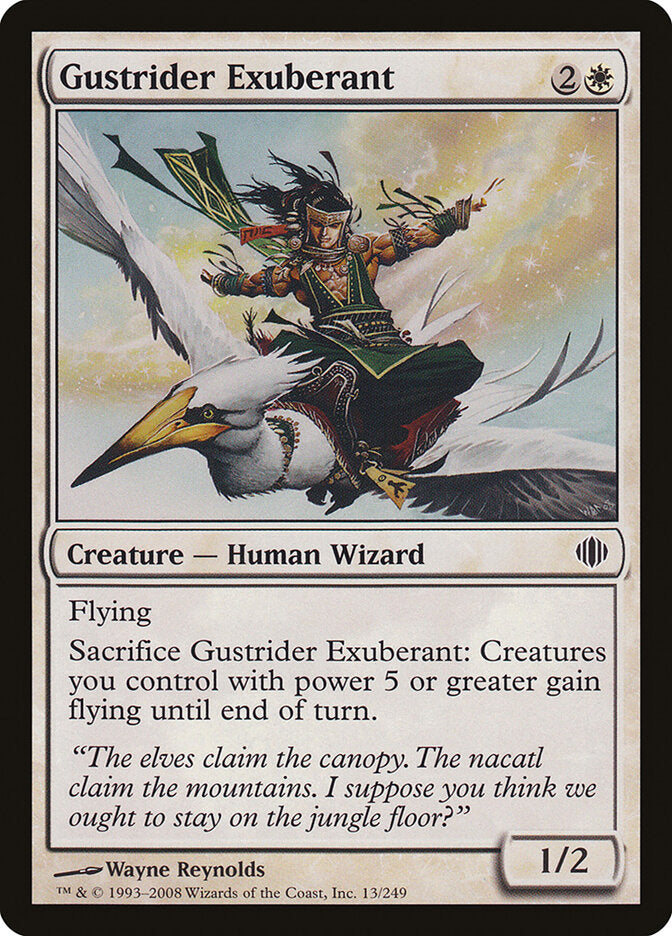 Gustrider Exuberant - carta Magic The Gathering
