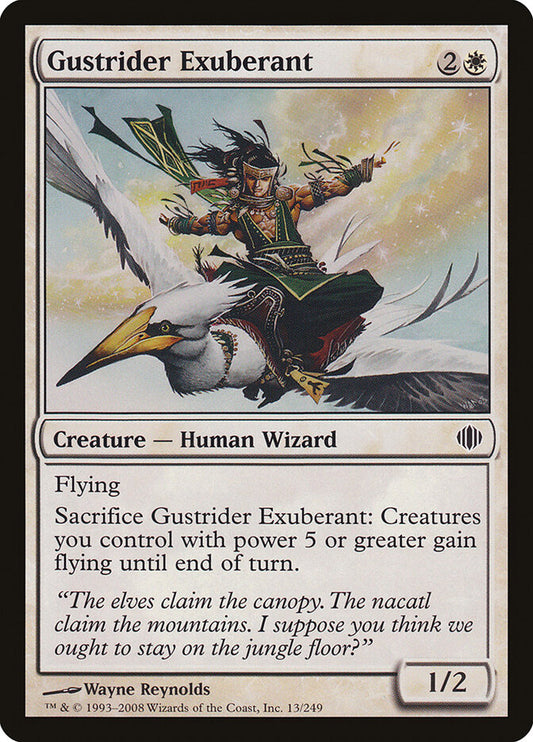 Gustrider Exuberant - carta Magic The Gathering