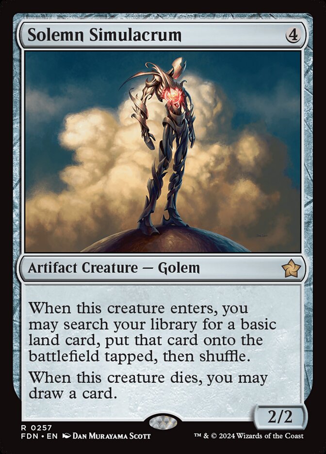 Solemn Simulacrum - FDN-257-NF-STD