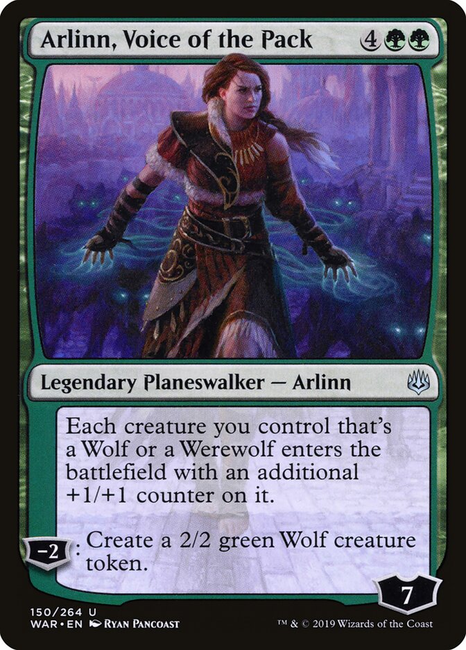 Arlinn, Voice of the Pack - carta Magic The Gathering