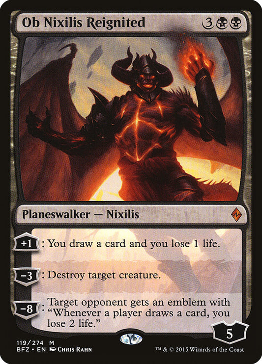 Ob Nixilis Reignited - BFZ-119-NF-STD