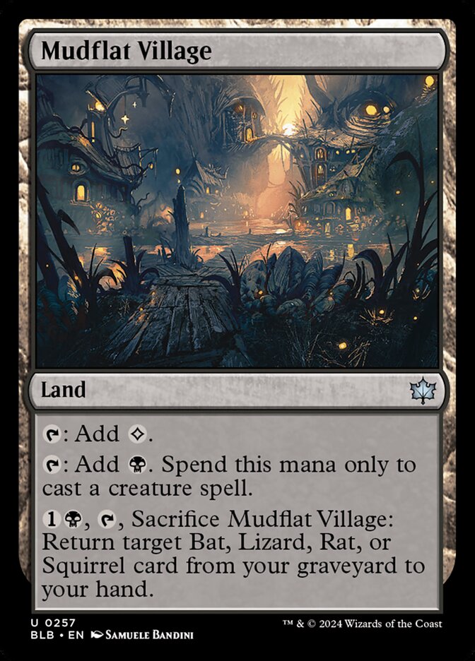 Mudflat Village - carta Magic The Gathering