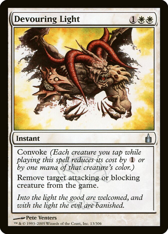 Devouring Light - carta Magic The Gathering