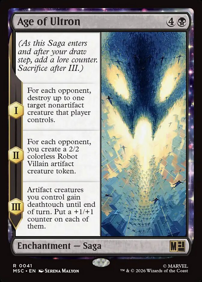 Age of Ultron - carta Magic The Gathering