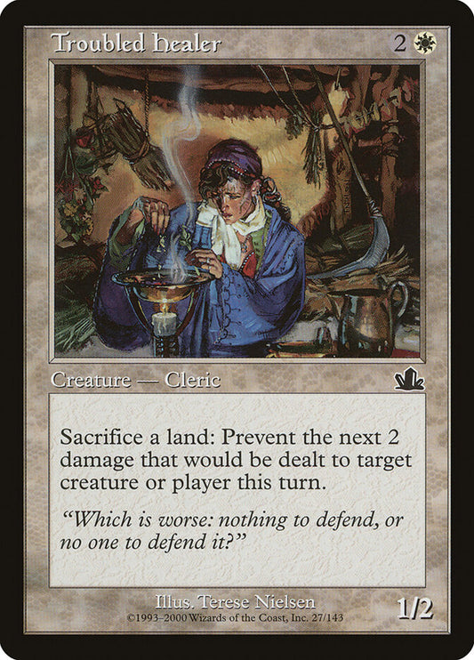 Troubled Healer - carta Magic The Gathering