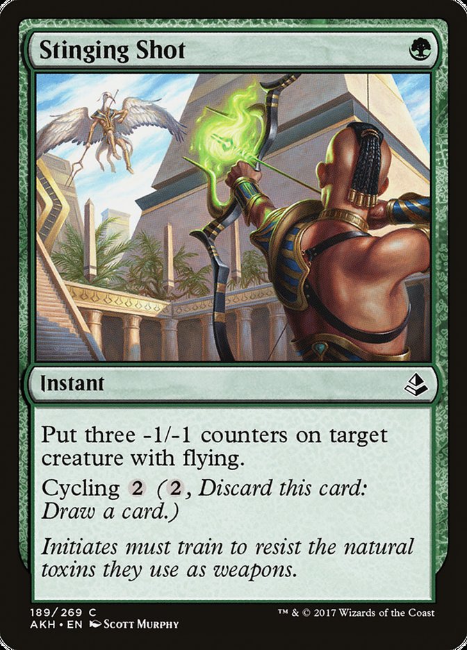 Stinging Shot - carta Magic The Gathering