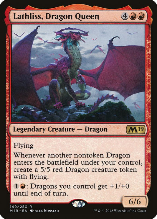 Lathliss, Dragon Queen - carta Magic The Gathering