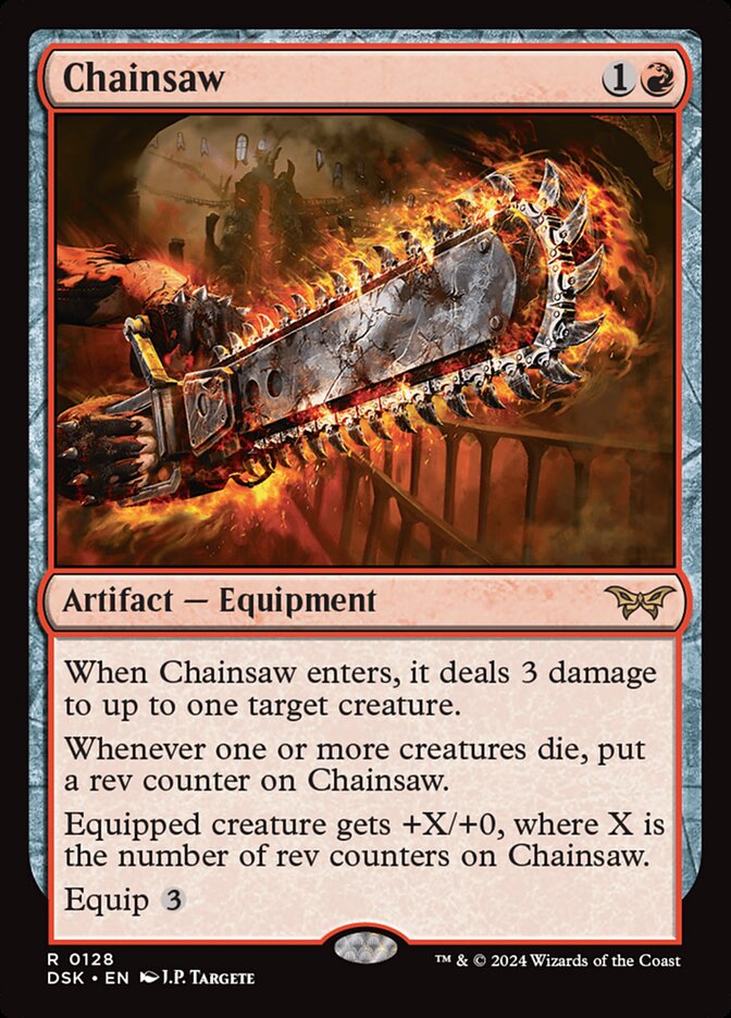 Chainsaw - carta Magic The Gathering