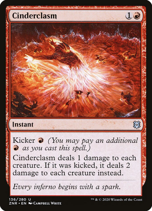 Cinderclasm - carta Magic The Gathering