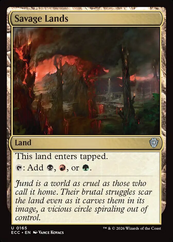 Savage Lands - carta Magic The Gathering