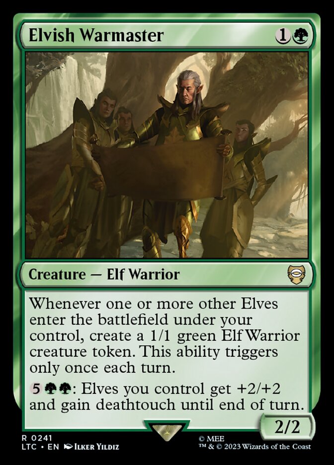 Elvish Warmaster - LTC-241-NF-UNI