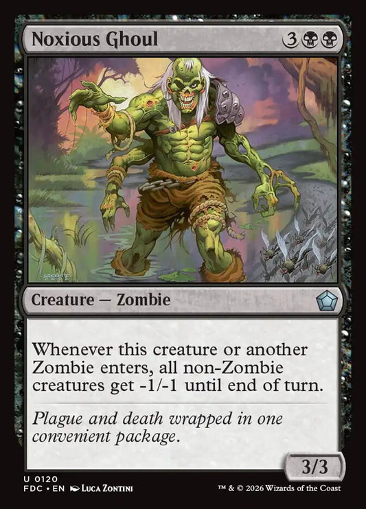 Noxious Ghoul - carta Magic The Gathering