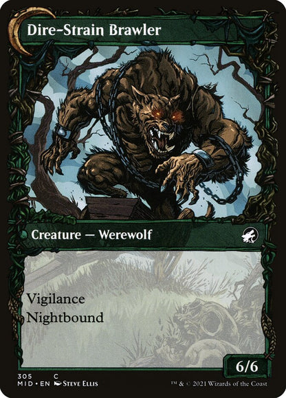 Dire-Strain Brawler - carta Magic The Gathering