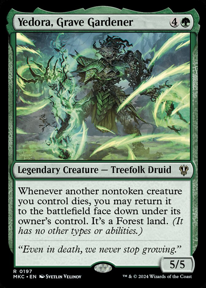Yedora, Grave Gardener - carta Magic The Gathering