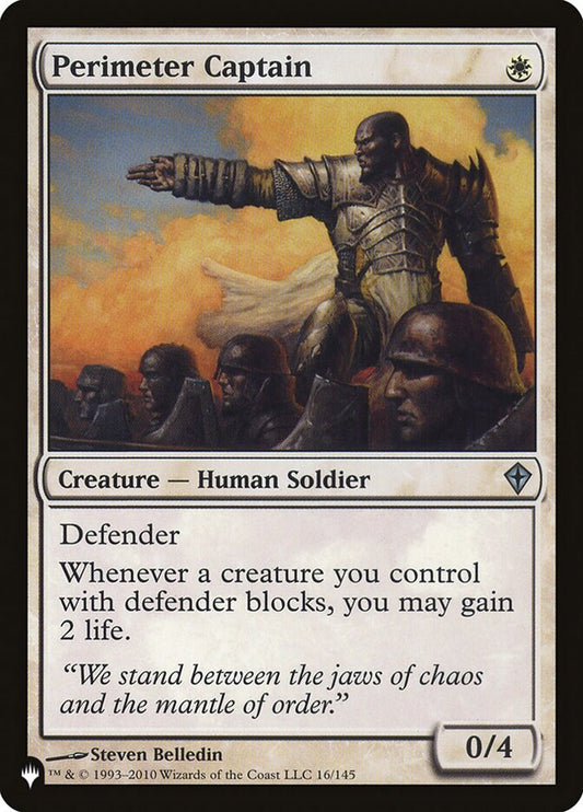 Perimeter Captain (PLST)