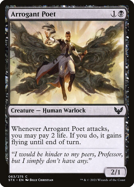 Arrogant Poet - carta Magic The Gathering
