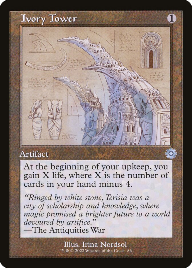 Ivory Tower - carta Magic The Gathering