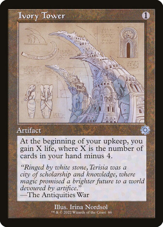 Ivory Tower - carta Magic The Gathering