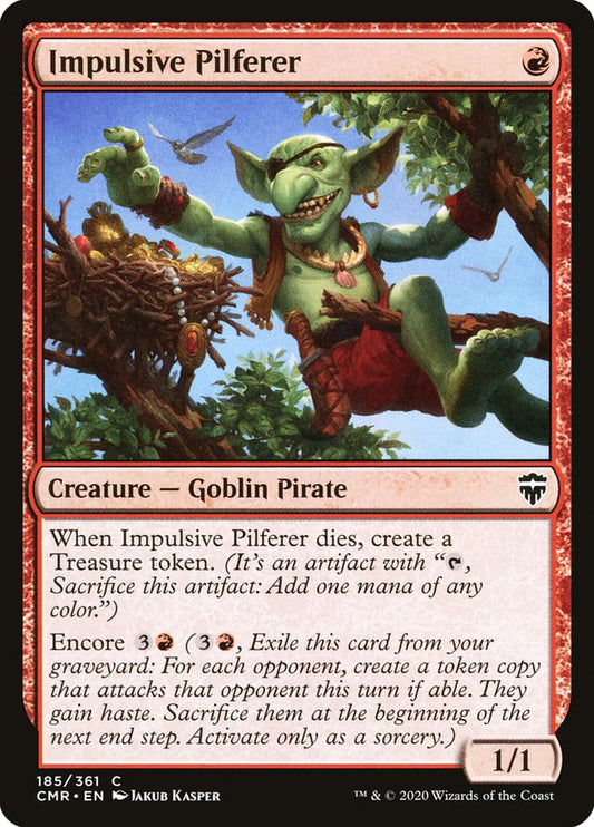 Impulsive Pilferer - carta Magic The Gathering