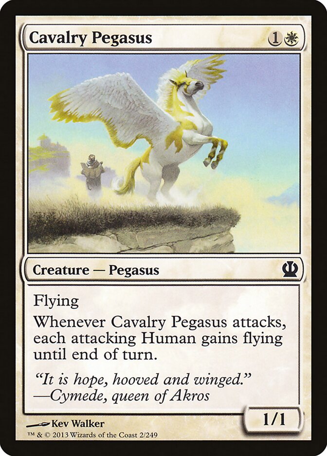 Cavalry Pegasus - carta Magic The Gathering