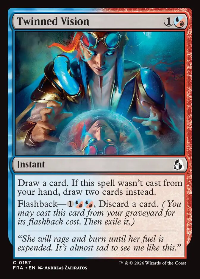 Twinned Vision - carta Magic The Gathering