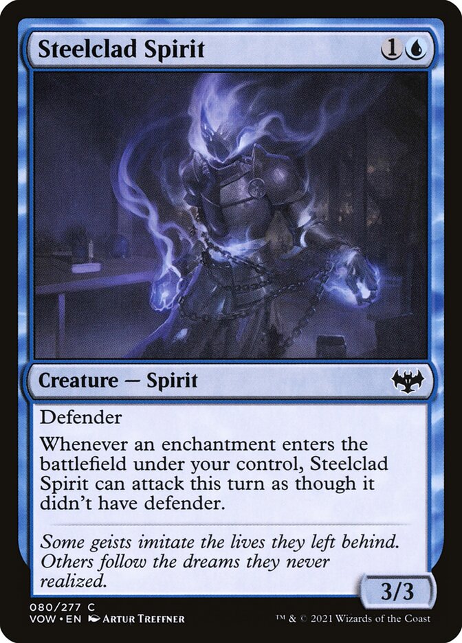 Steelclad Spirit - carta Magic The Gathering