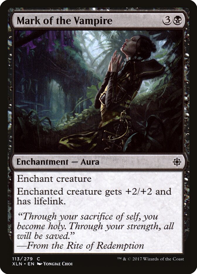 Mark of the Vampire - carta Magic The Gathering