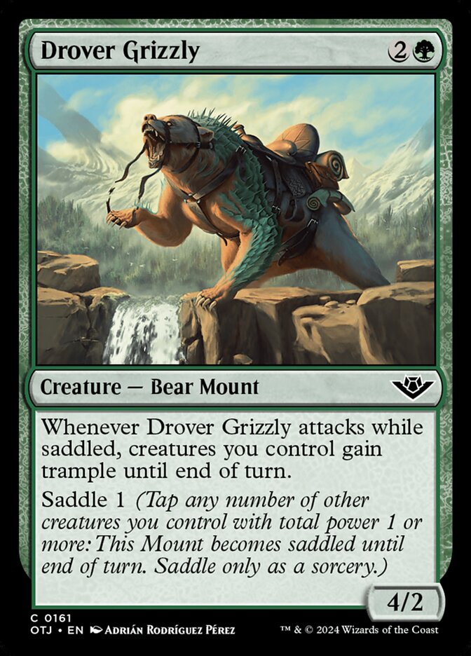 Drover Grizzly - carta Magic The Gathering