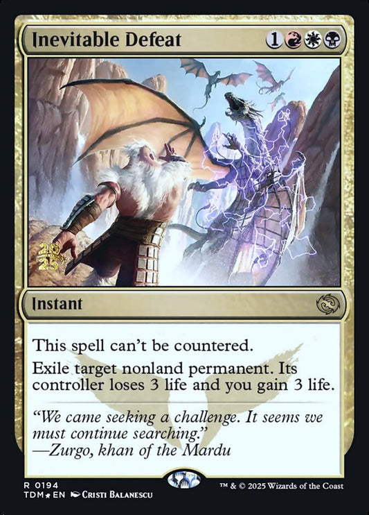 Inevitable Defeat - PTDM-194S-F-DS-PR