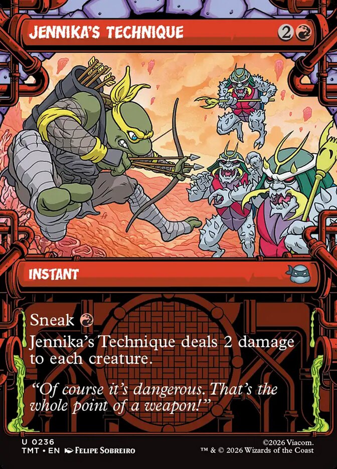 Jennika's Technique - carta Magic The Gathering