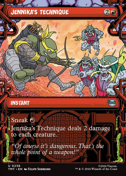 Jennika's Technique - carta Magic The Gathering