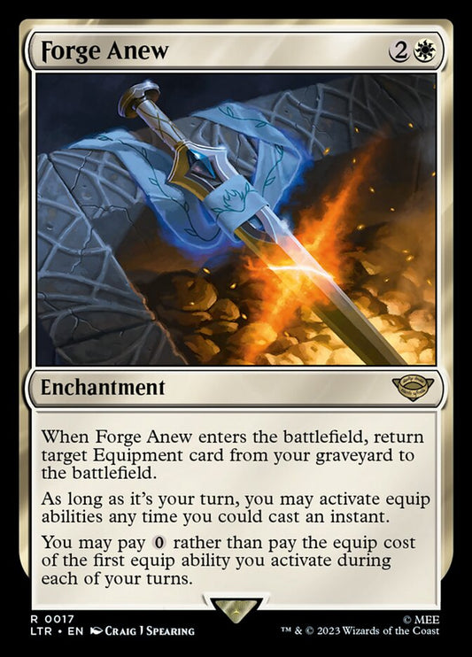 Forge Anew - carta Magic The Gathering