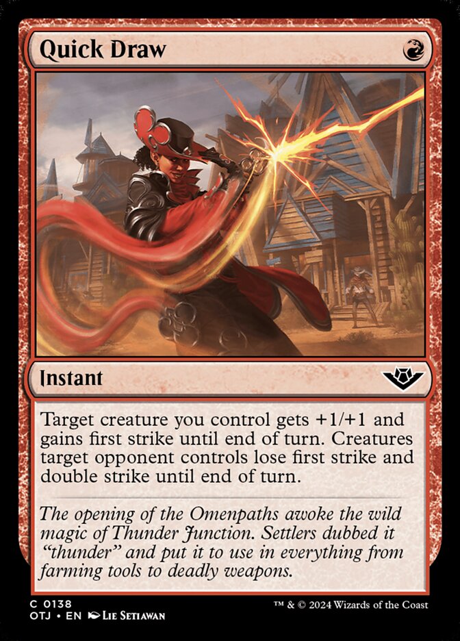 Quick Draw - OTJ-138-NF-STD