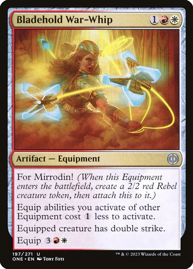 Bladehold War-Whip - carta Magic The Gathering