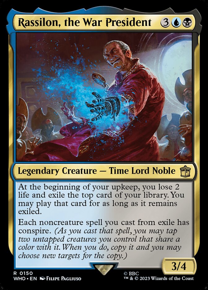 Rassilon, the War President - carta Magic The Gathering