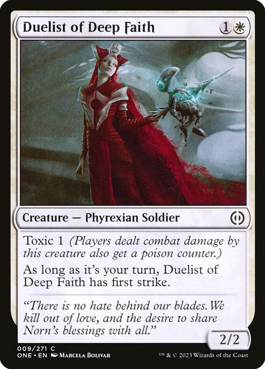 Duelist of Deep Faith - carta Magic The Gathering